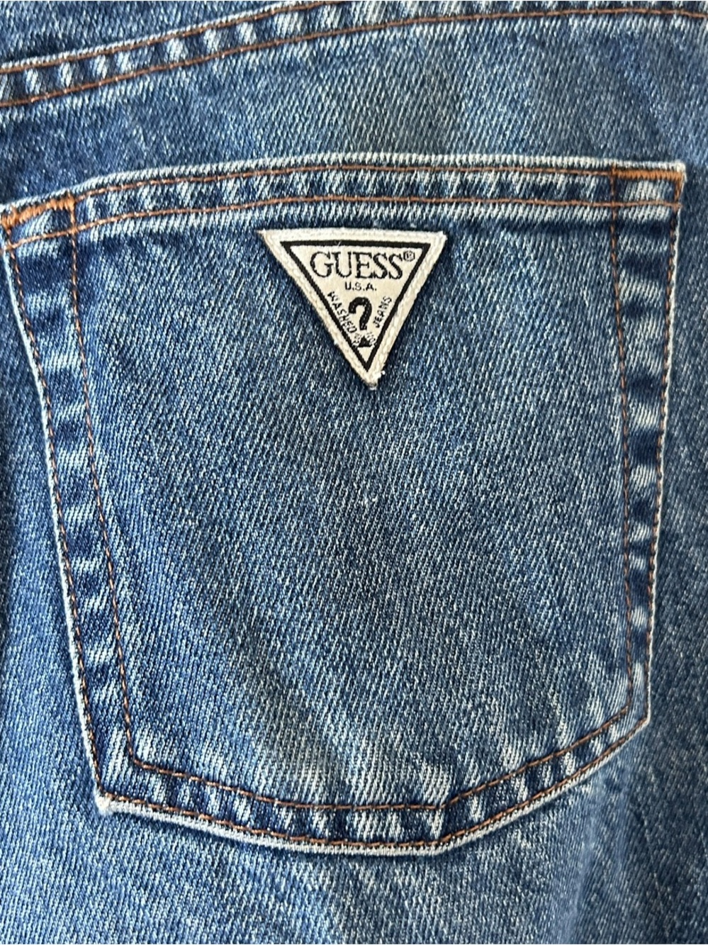 VTG Guess USA High Rise Mom Denim Jeans Women’s 29 blue